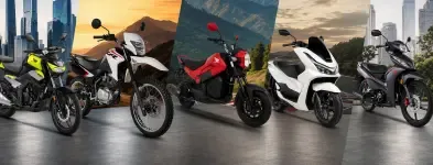Banner motos honda